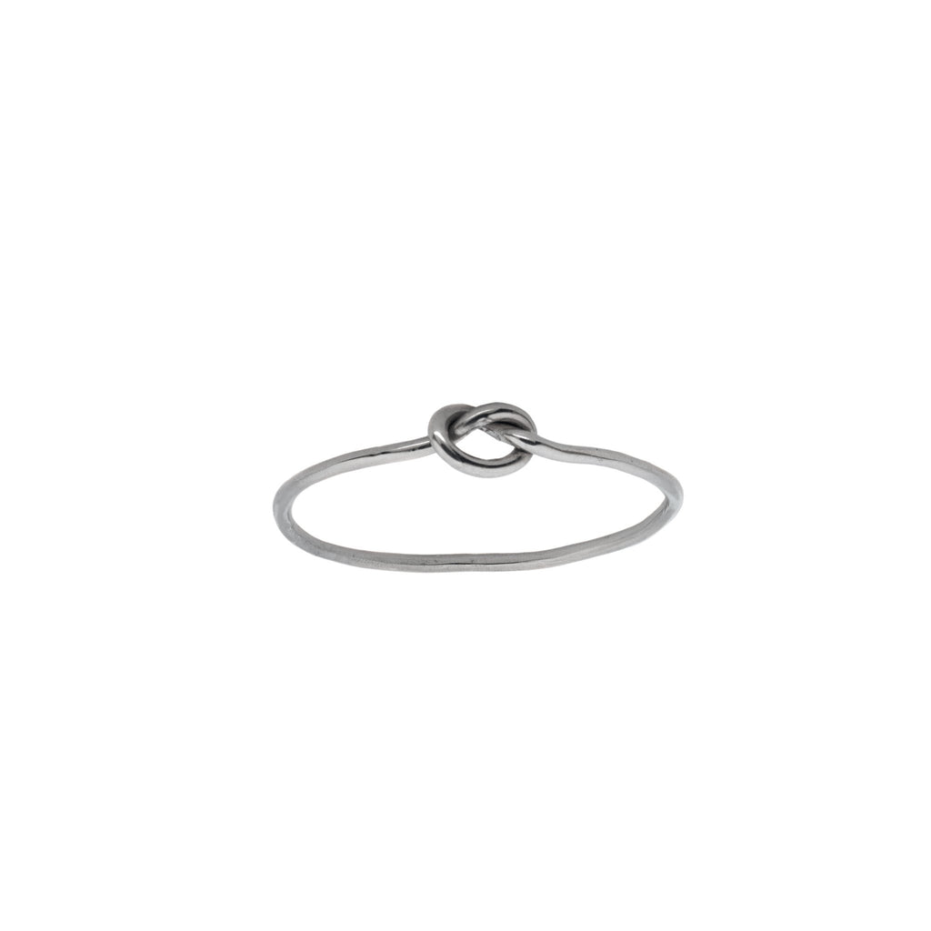 "Tie A Knot in that rope and Hang On" - Midi Ring