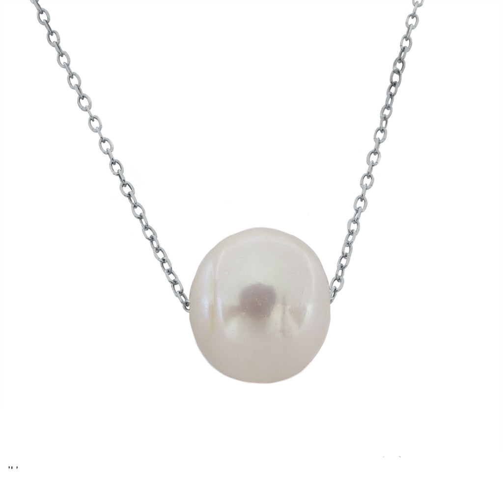 Perfectly Imperfect Pearl Necklace